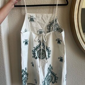 Zara printed dress